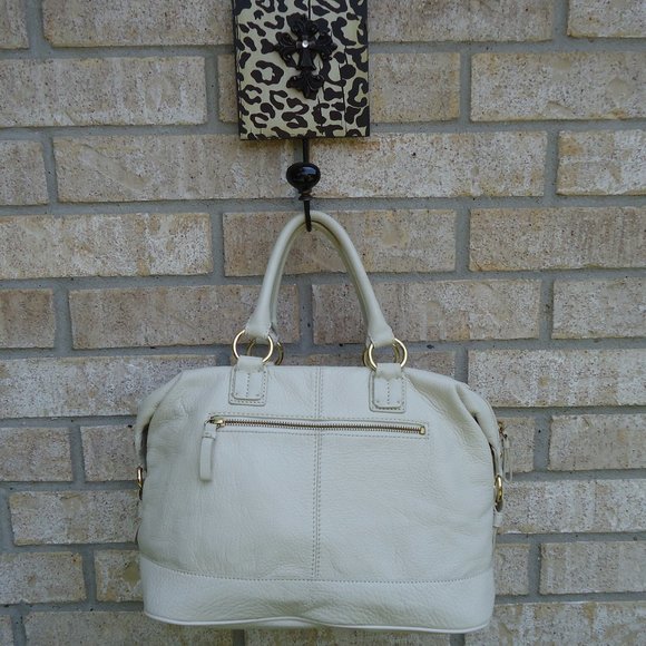 Tommy Hilfiger TH Logo Pebble Leather Satchel - Picture 3 of 16